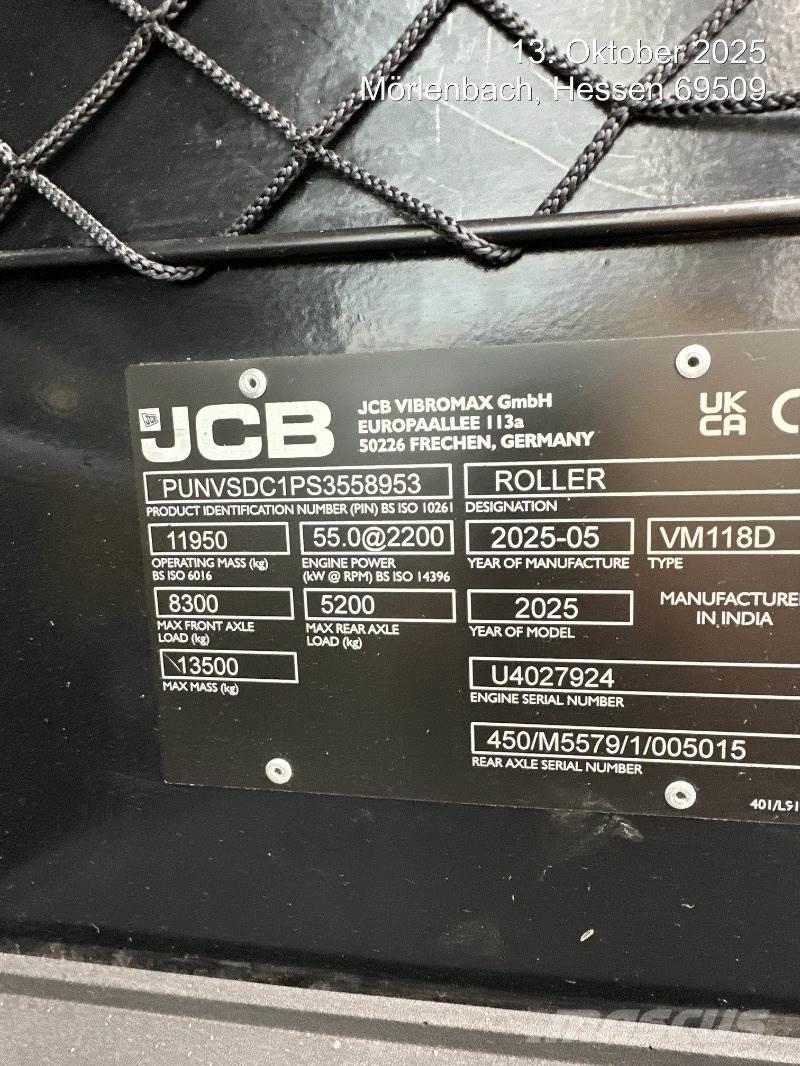JCB VM118D Valser