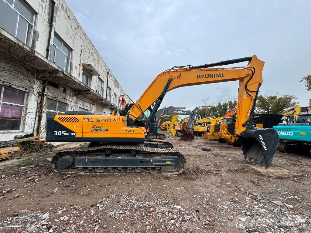 Hyundai 305lc Beltegraver