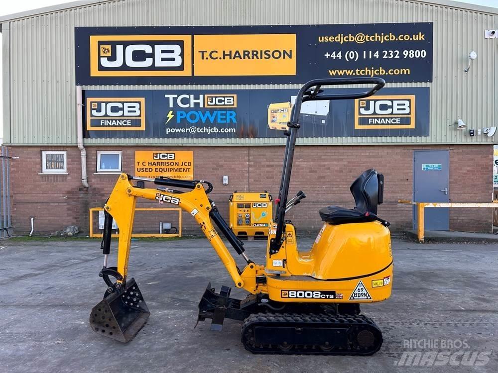 JCB 8008 Minigravere <7t