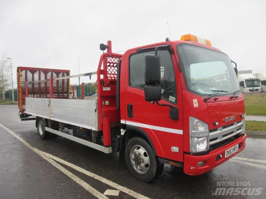 Isuzu N 75.190 Flatvogn med vinsj