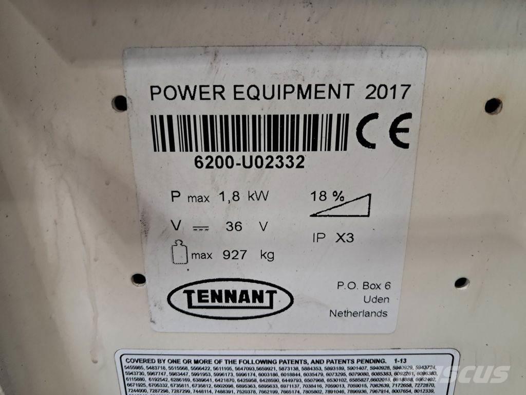 Tennant 6200 Feiemaskiner