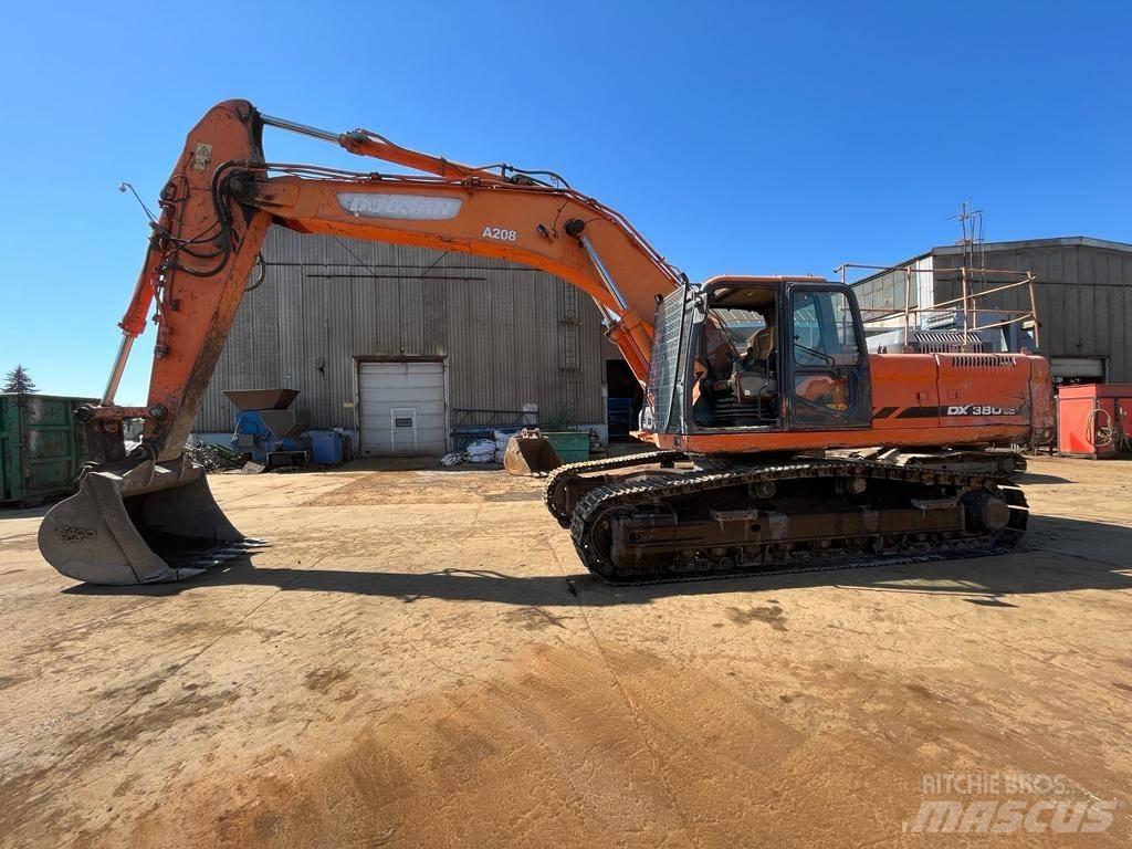 Doosan DX 380 LC Beltegraver
