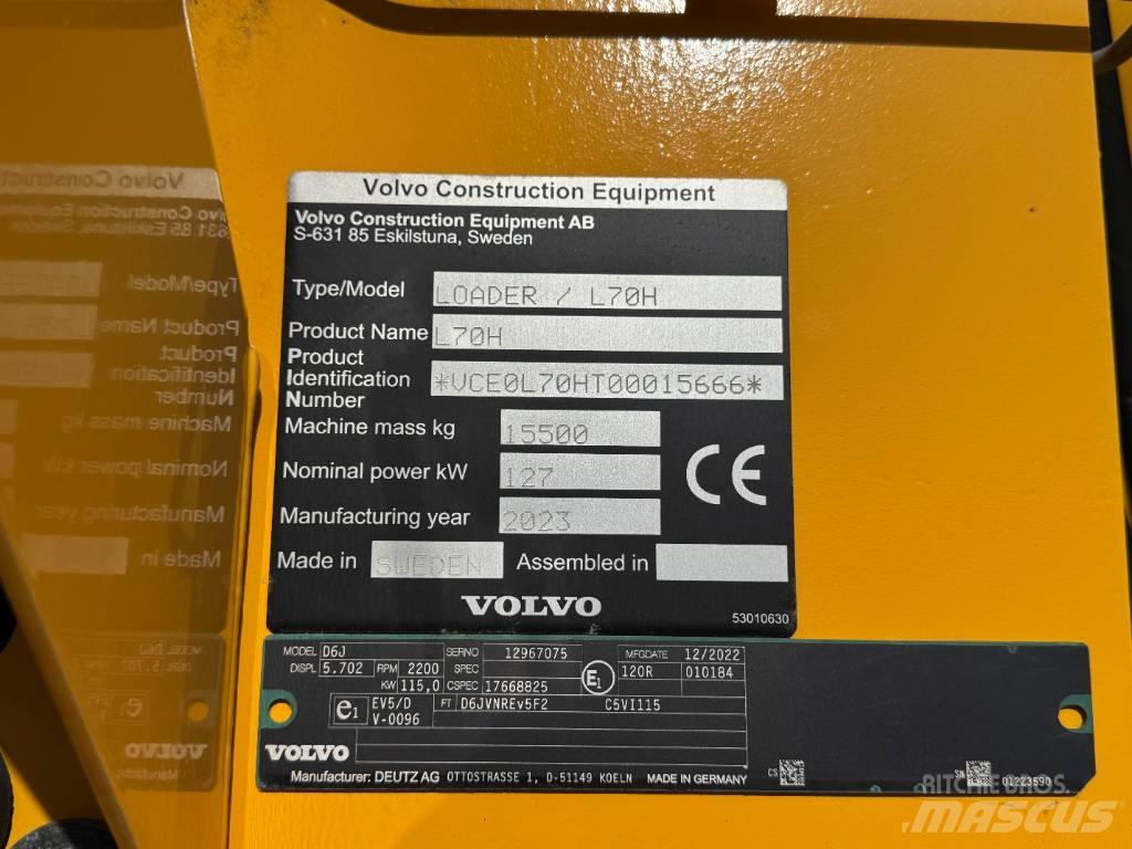 Volvo L 70 H Hjullastere