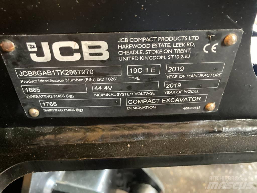 JCB 19 C-IETEC Minigravere <7t