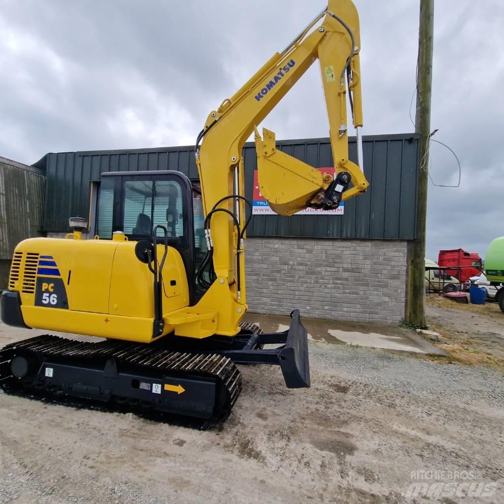 Komatsu PC56-7 Minigravere <7t