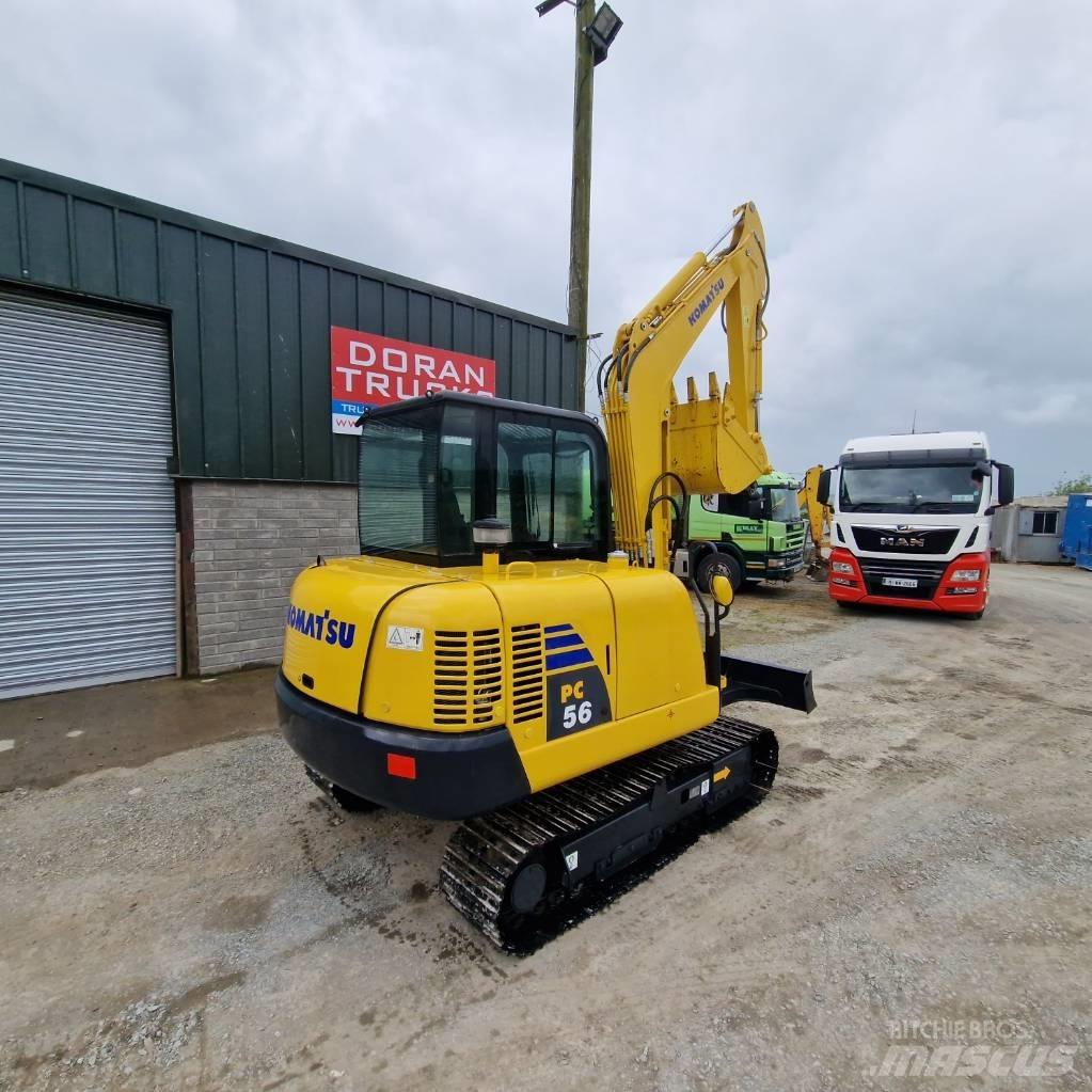 Komatsu PC56-7 Minigravere <7t