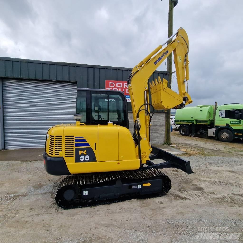 Komatsu PC56-7 Minigravere <7t