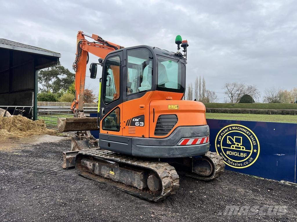 Doosan DX63 Spesialtilpassede gravemaskiner
