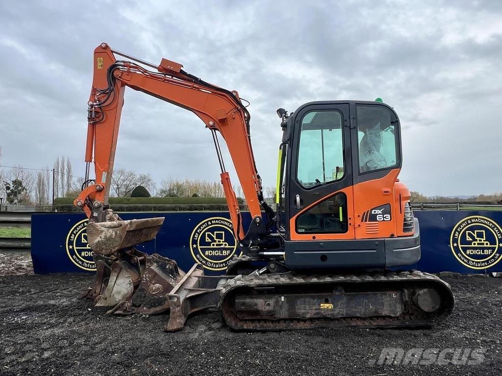 Doosan DX63 Spesialtilpassede gravemaskiner
