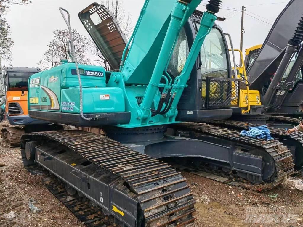 Kobelco SK200超8 Beltegraver