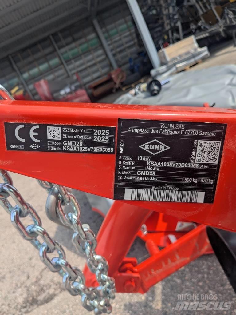 Kuhn GMD 28 Slåmaskiner