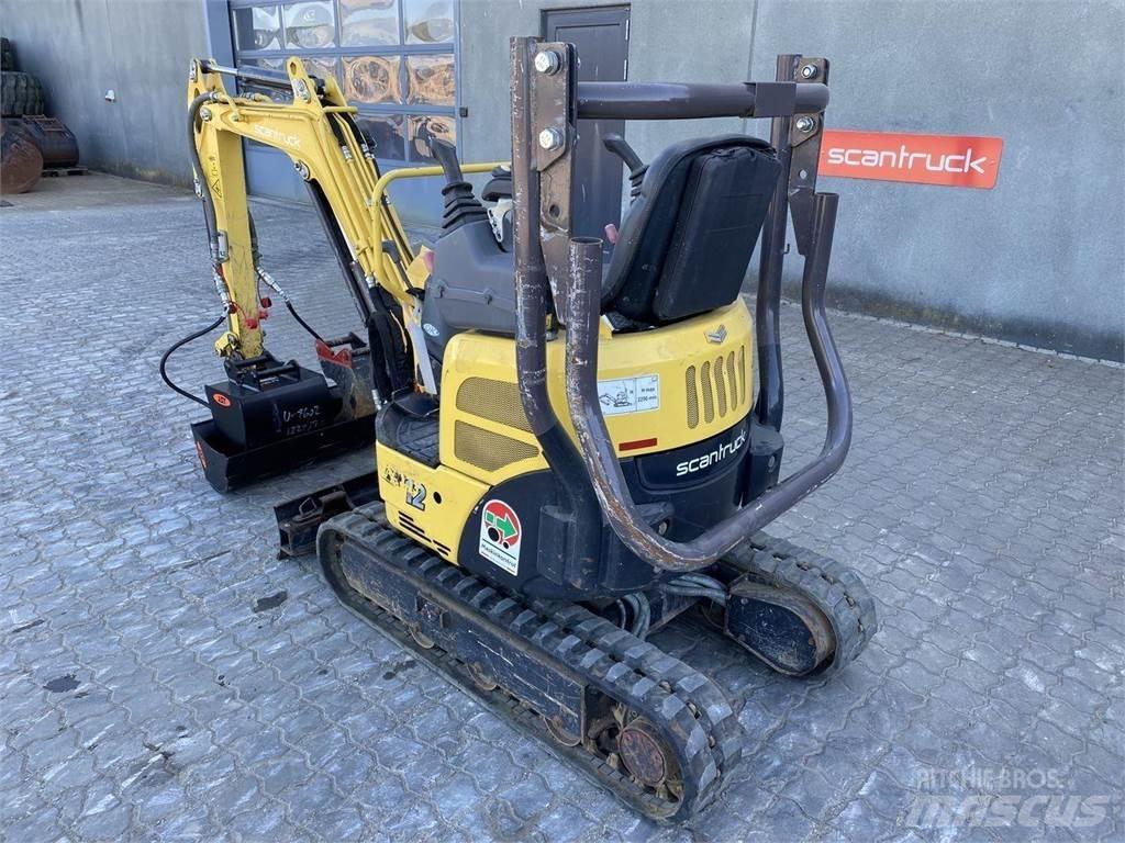 Yanmar VIO12 Hjulgravere