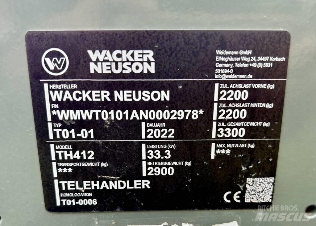 Wacker Neuson TH 412 Teleskoplastere