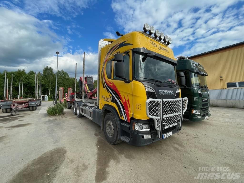 Scania R650 Tømmerbiler