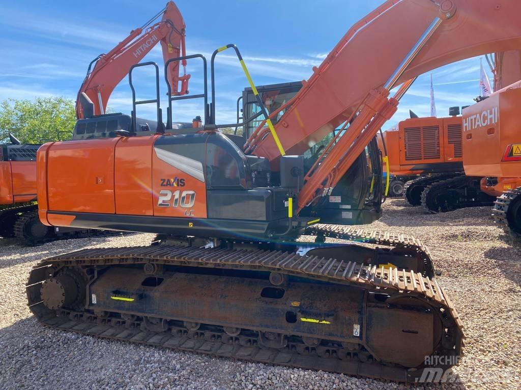 Hitachi ZX 210 LC Beltegraver
