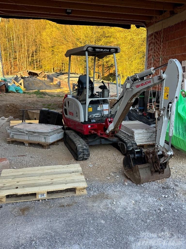 Takeuchi TB 216 Minigravere <7t
