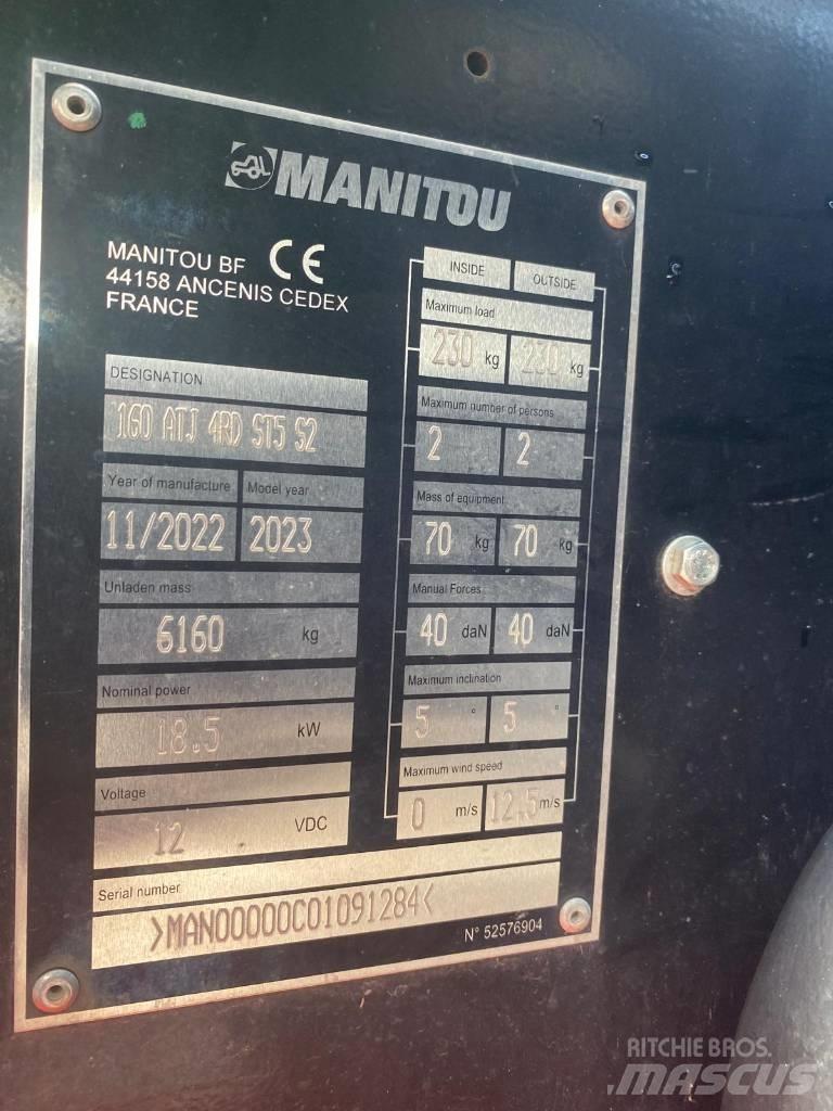 Manitou 160 ATJ Leddede bomlifter