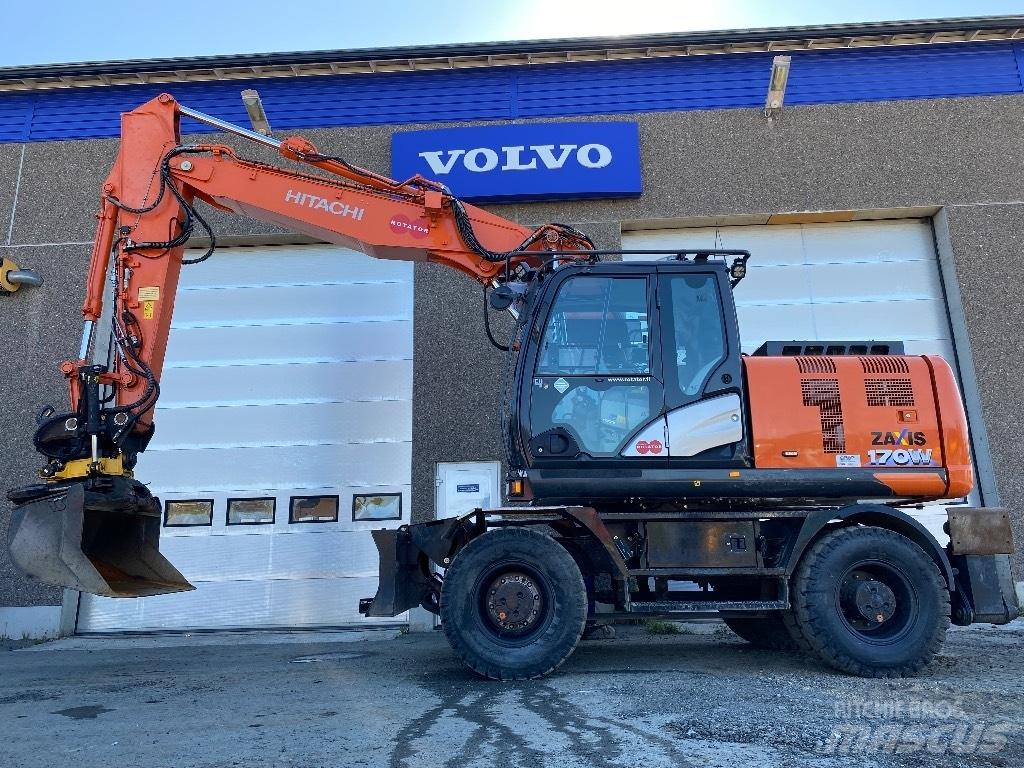 Hitachi ZX170w-6 2P Hjulgravere