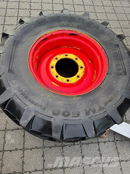  420/65 R24 Dekk, hjul og felger