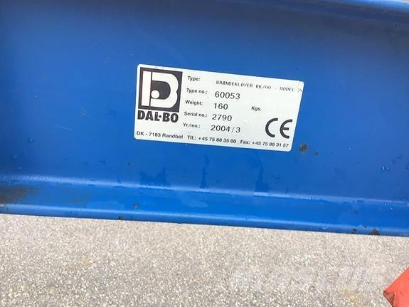 Dal-Bo BK 700 Skogsmaskiner - Annet