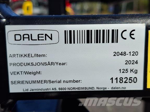 Dalen 2048-120 Skogsmaskiner - Annet