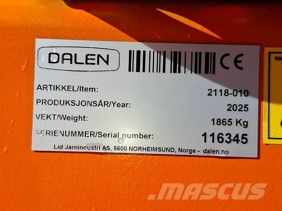 Dalen 2118 Snøfresere