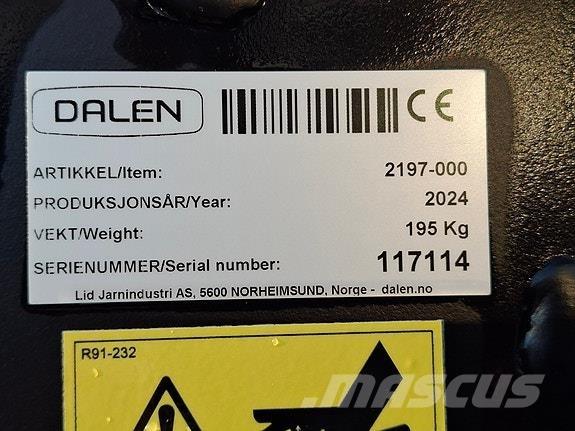 Dalen 2197 Skogsmaskiner - Annet