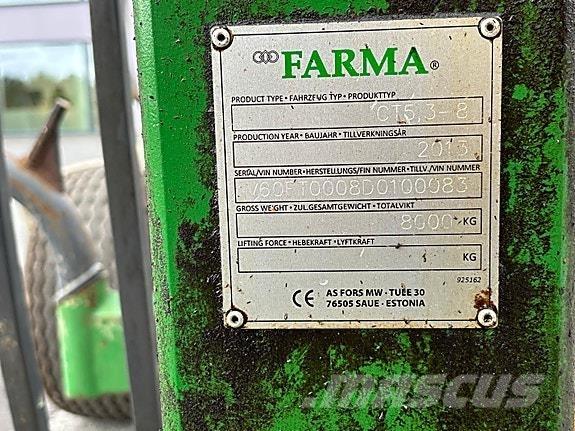 Farma CT5,3-8 Skogsmaskiner - Annet