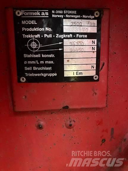  Formek 3.5 t vinsj Skogsmaskiner - Annet