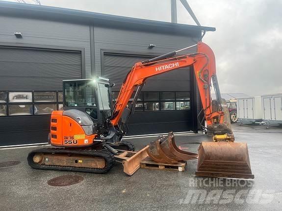 Hitachi ZX55u Minigravere <7t