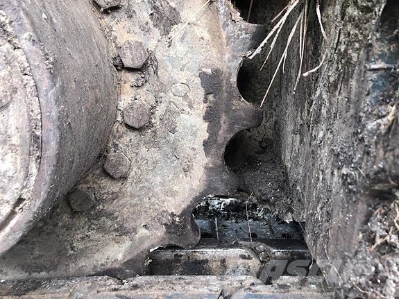 Hitachi ZX85US Beltegraver