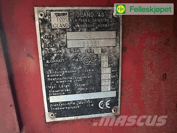Igland 55 Vinsj Skogsmaskiner - Annet