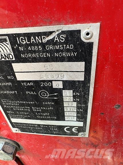 Igland 55 VINSJ Skogsmaskiner - Annet