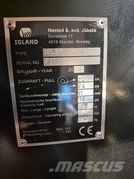 Igland 55A Super Skogsmaskiner - Annet