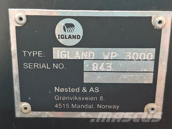 Igland WP 3000 Skogsmaskiner - Annet