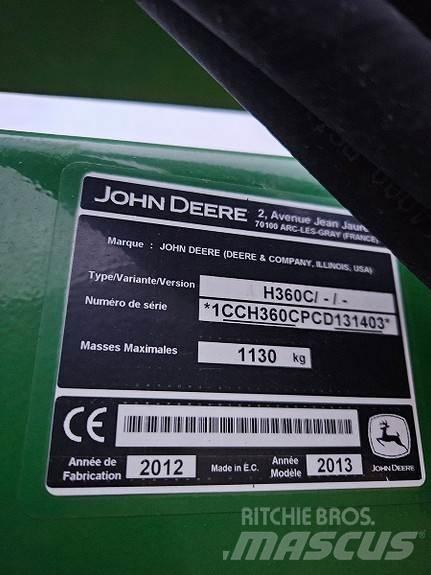 John Deere H360C Landbruk - Annet