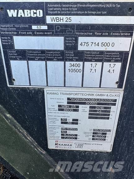 Kamag WBH 25 50552 Anlegg - Annet
