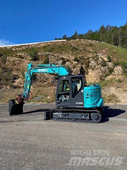 Kobelco SK75SR-7 Midigravere 7 - 12t