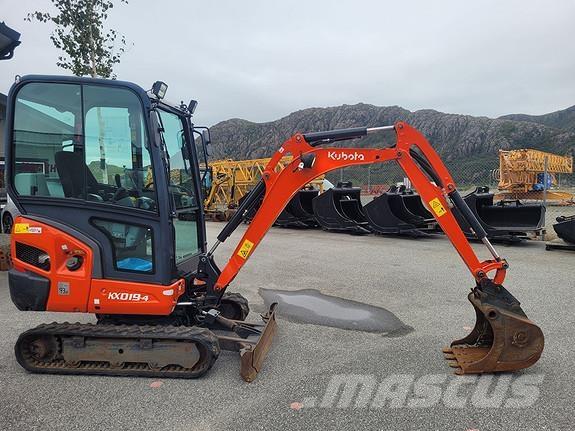 Kubota KX019-4 Minigravere <7t