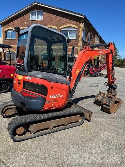 Kubota U27 Minigravere <7t