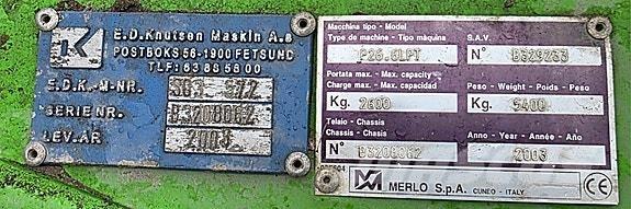 Merlo P26.6LPT Teleskoplastere