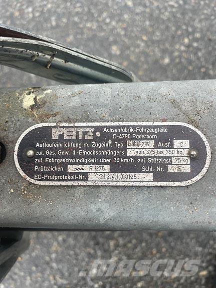  Peitz 700 kg Annet Veiutstyr