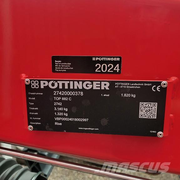 Pöttinger TOP 882C Svanser