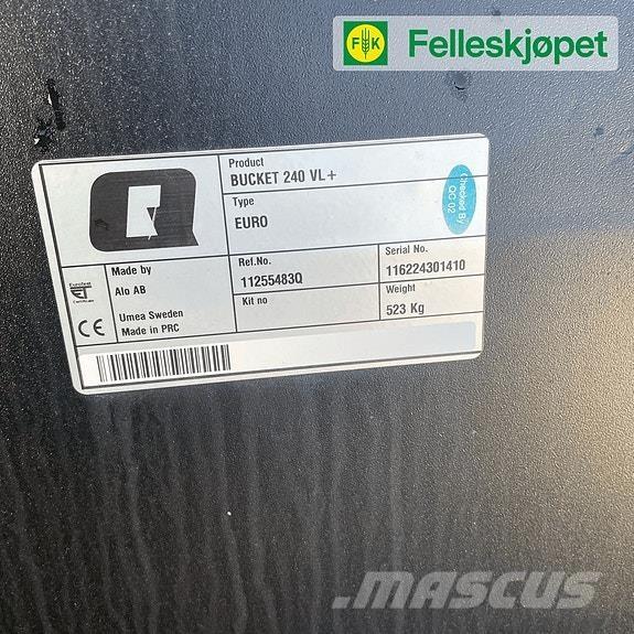 Quicke 240VL+ Annet Veiutstyr