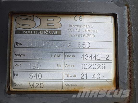 SB graveskuffe S40 Andre komponenter