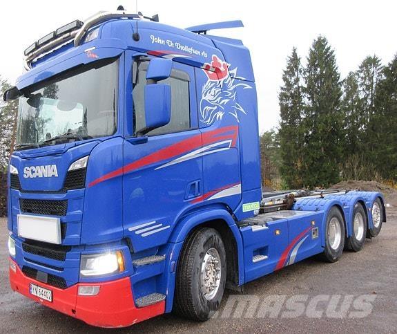 Scania R500 8x4*4 Kabelløft lastebiler