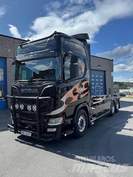 Scania R580LB6X4Nb Kabelløft lastebiler