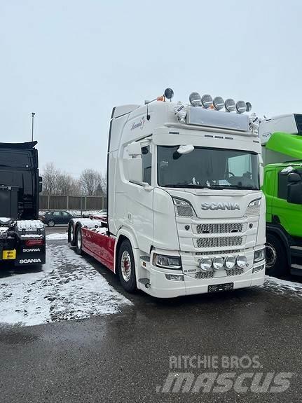 Scania R650B6X2NB Kabelløft lastebiler