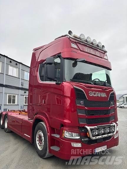 Scania S 580 Kabelløft lastebiler