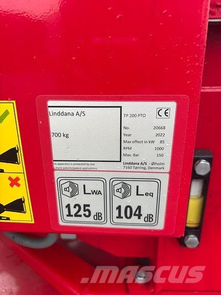 TP 200 PTO Skogsmaskiner - Annet